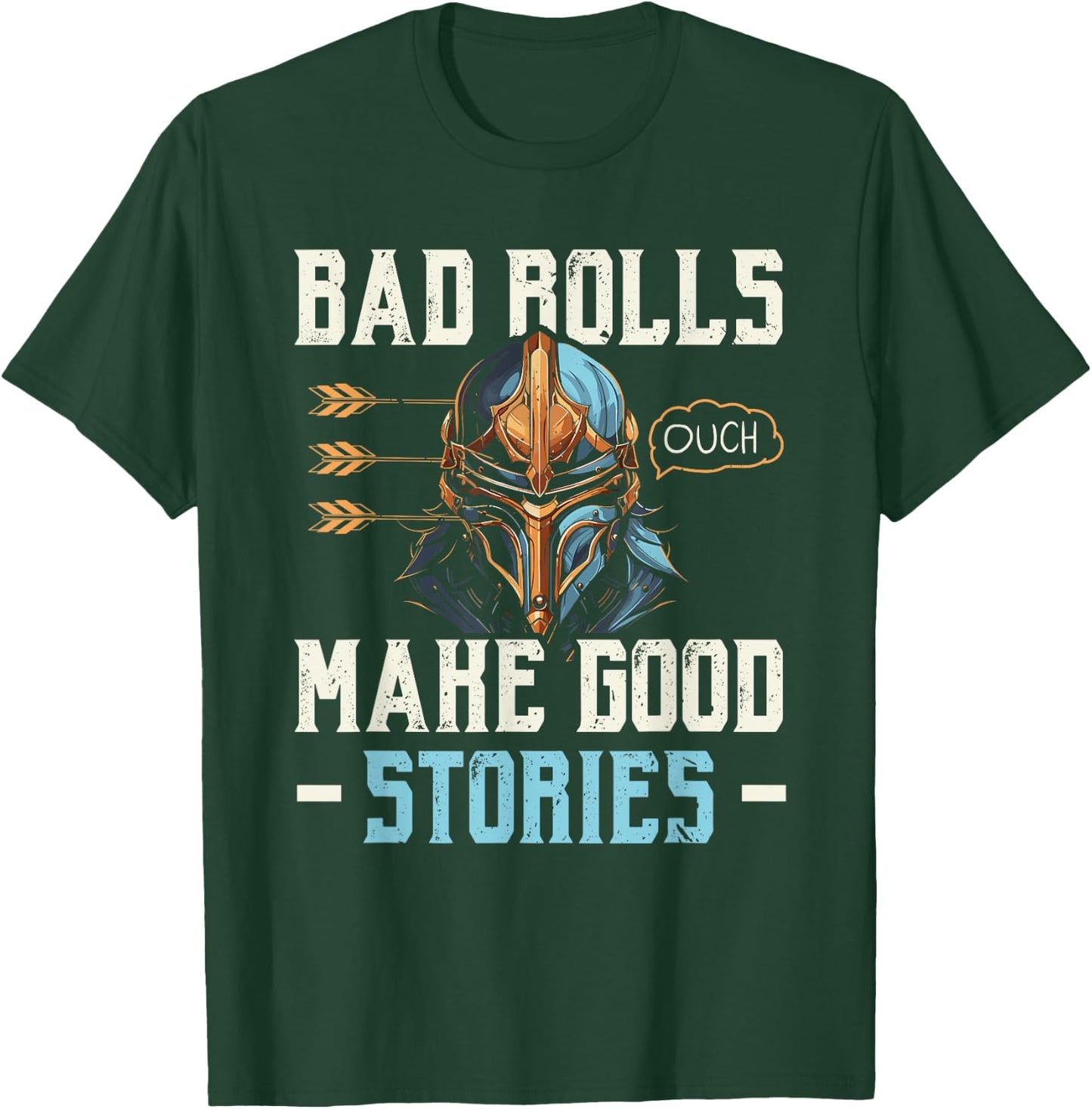 RPG Gaming Role Playing D20 Tabletop Games Funny RPG Gamer T-Shirt - T-Shirt | Forest