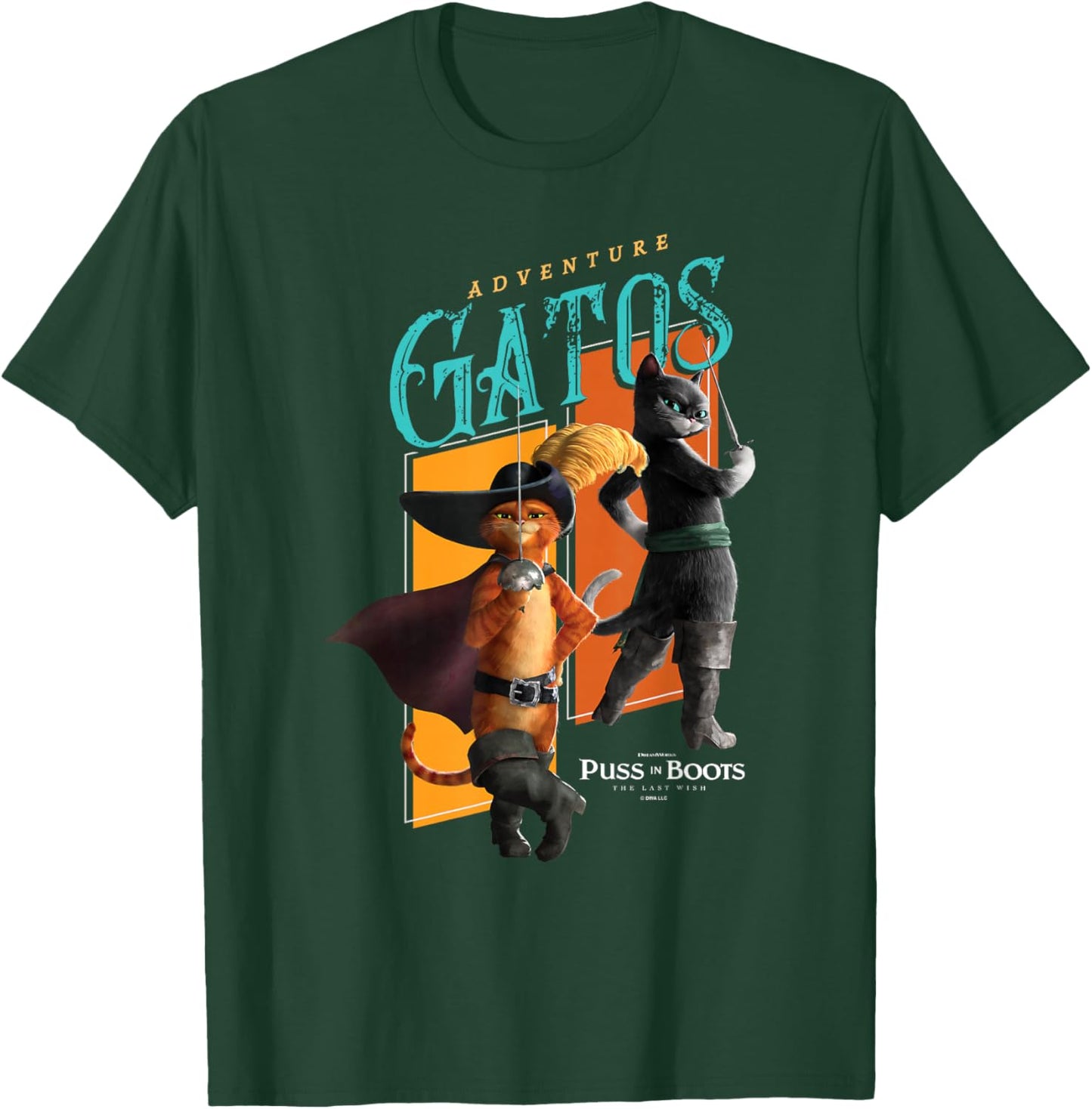 DreamWorks Puss in Boots: The Last Wish Kitty Softpaws Gatos T-Shirt - T-Shirt | Forest