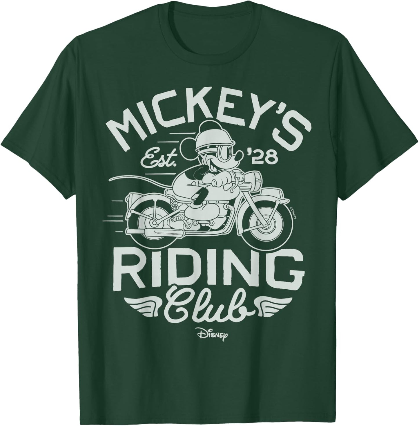 Disney - Mickey's Riding Club T-Shirt - T-Shirt | Forest