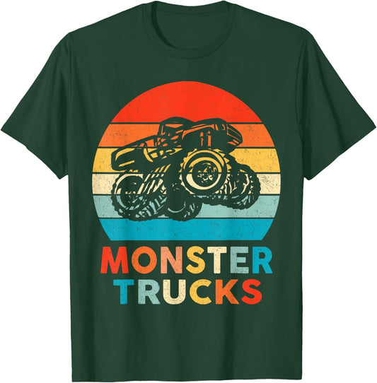 Monster Truck for Toddlers Youth & Adults T-Shirt - T-Shirt | Forest