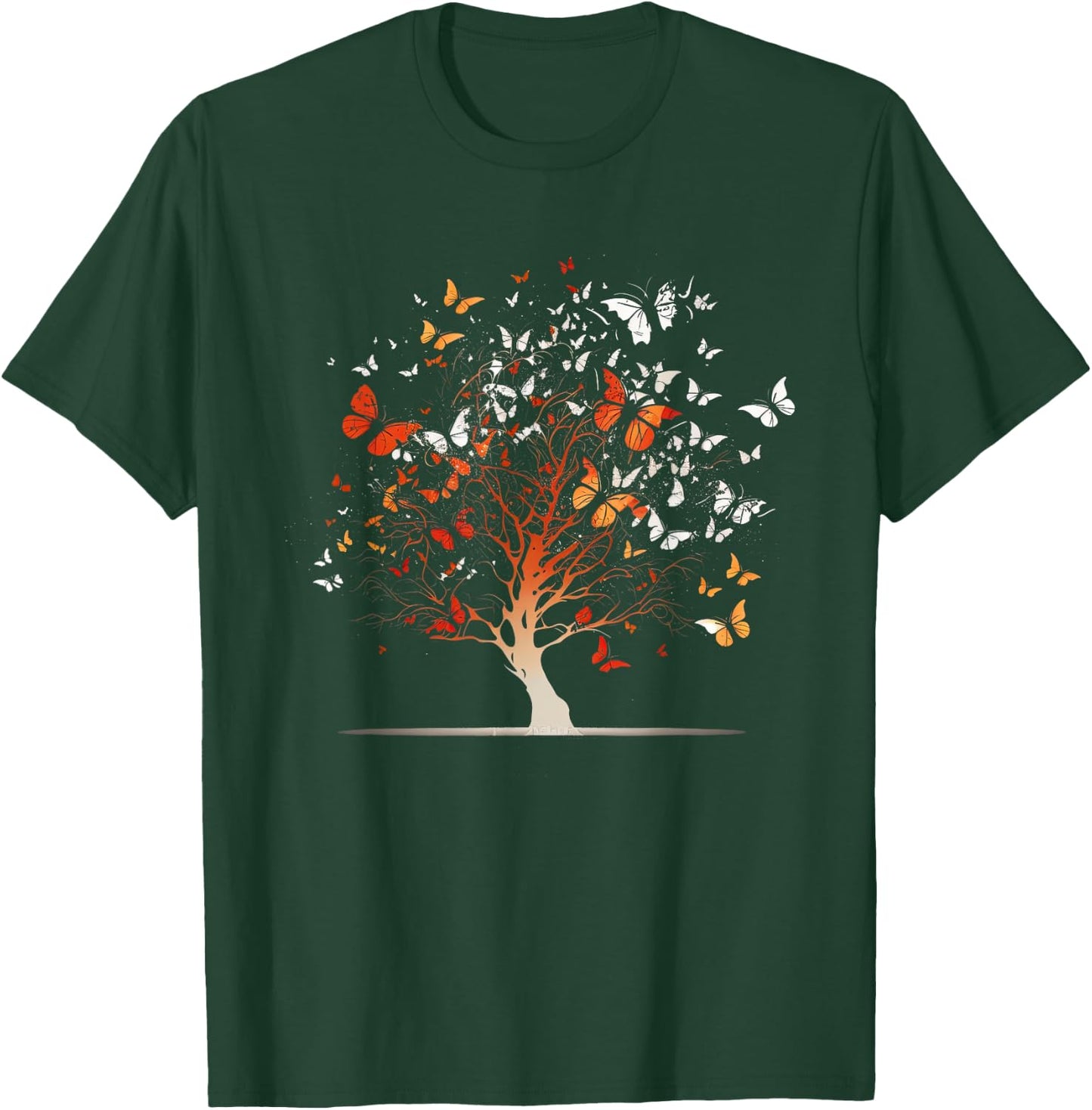 Butterfly Tree funny butterfly T-Shirt - T-Shirt | Forest