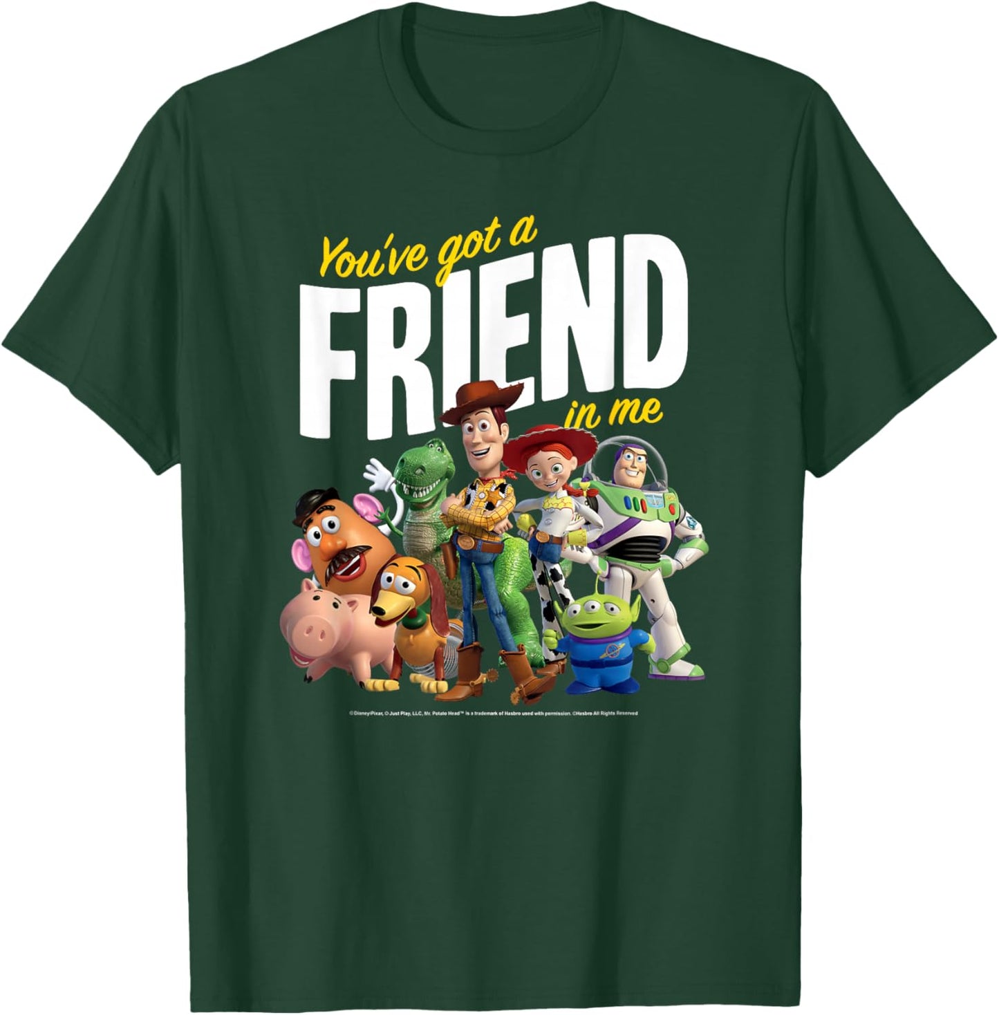 Toy Story - You've Got a Friend in Me T-Shirt - T-Shirt | Forest