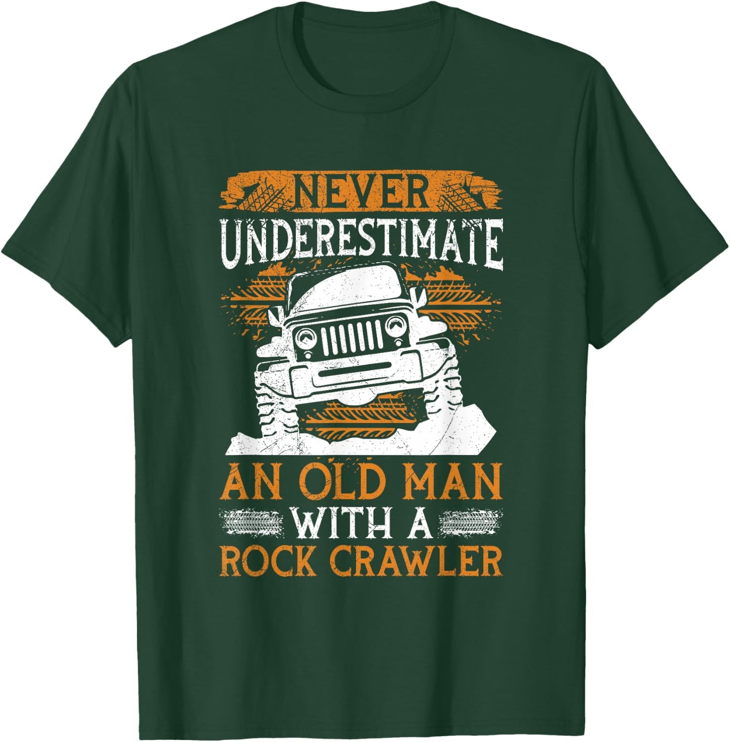 Rock Crawling 4 Wheeler Design for a Rock Crawler Expert T-Shirt - T-Shirt | Forest