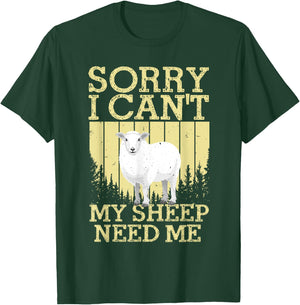 Cool Sheep Women Sheep Lovers Lamb Livestock Farmers T-Shirt - T-Shirt | Forest