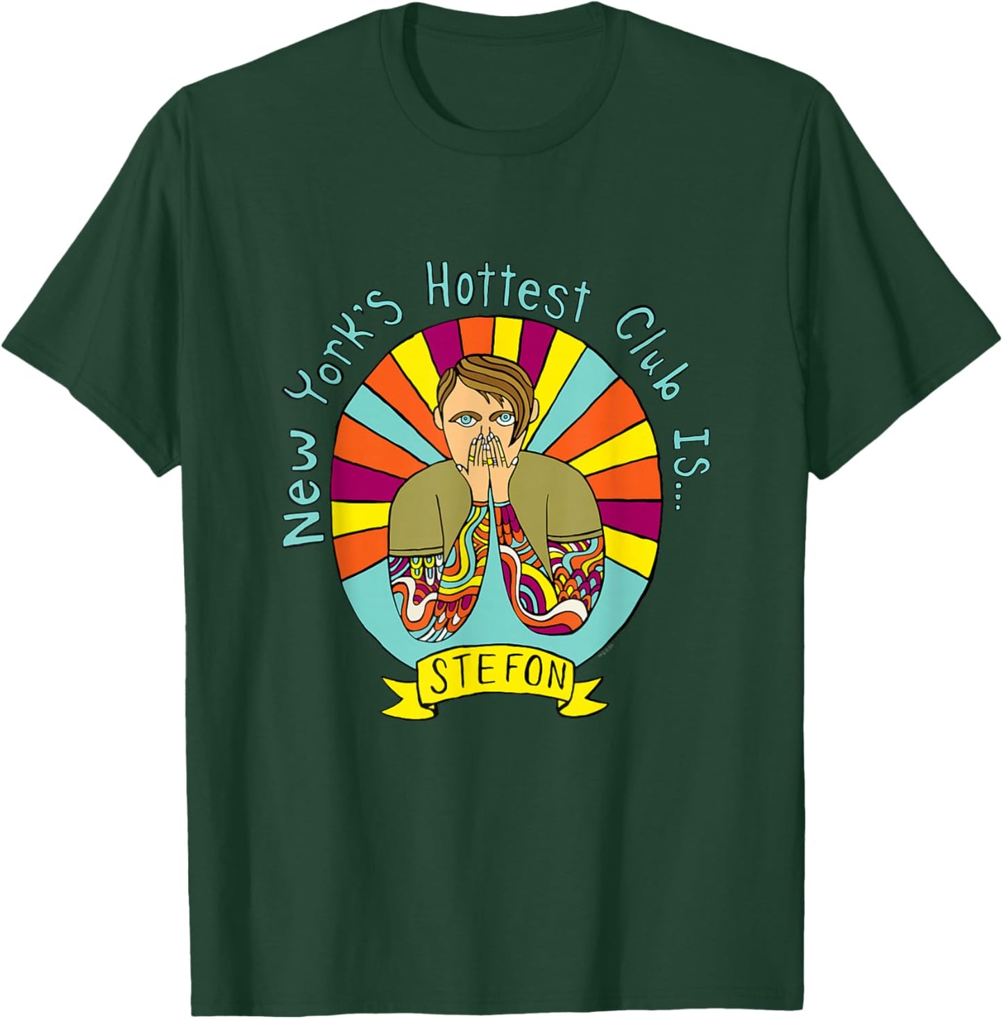 Saturday Night Live Stefon New Yorks' Hottest T-Shirt - T-Shirt | Forest