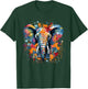 Elephant Drawing Portrait Splash Art Sketch Men Women Kids T-Shirt - T-Shirt | Forest