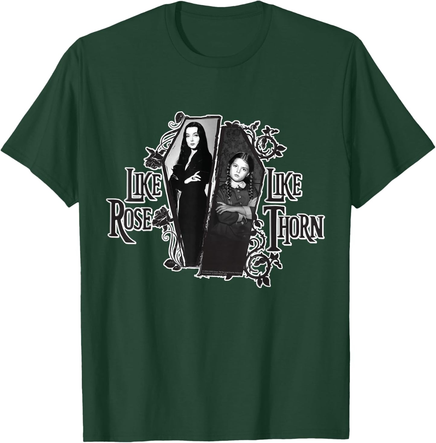 The Addams Family TV Series – Mothers Day Morticia Wednesday T-Shirt - T-Shirt | Forest