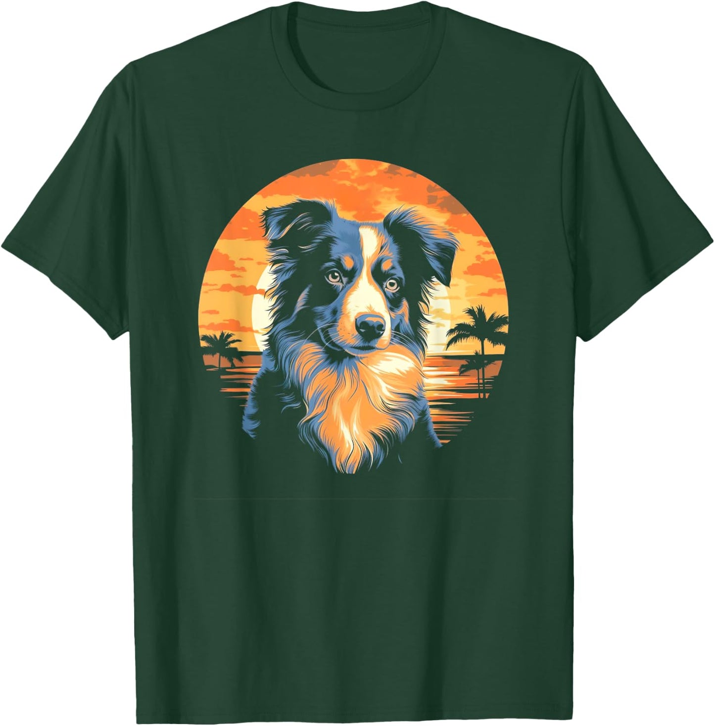 Australian Shepherd Aussie gifts T-Shirt - T-Shirt | Forest