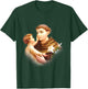 St Anthony of Padua Vintage Catholic Saint Infant Jesus T-Shirt - T-Shirt | Forest