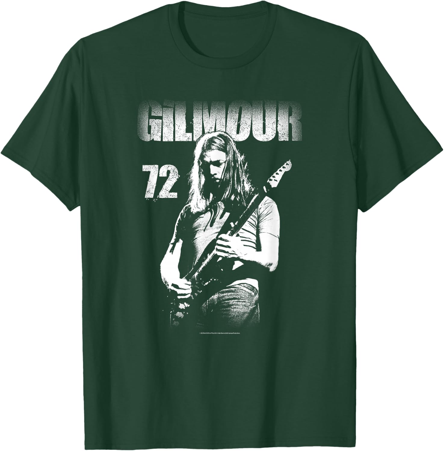 David Gilmour 1972 Photo T-Shirt - T-Shirt | Forest
