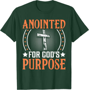 Anointed For God's Purpose I Jesus T-Shirt - T-Shirt | Forest