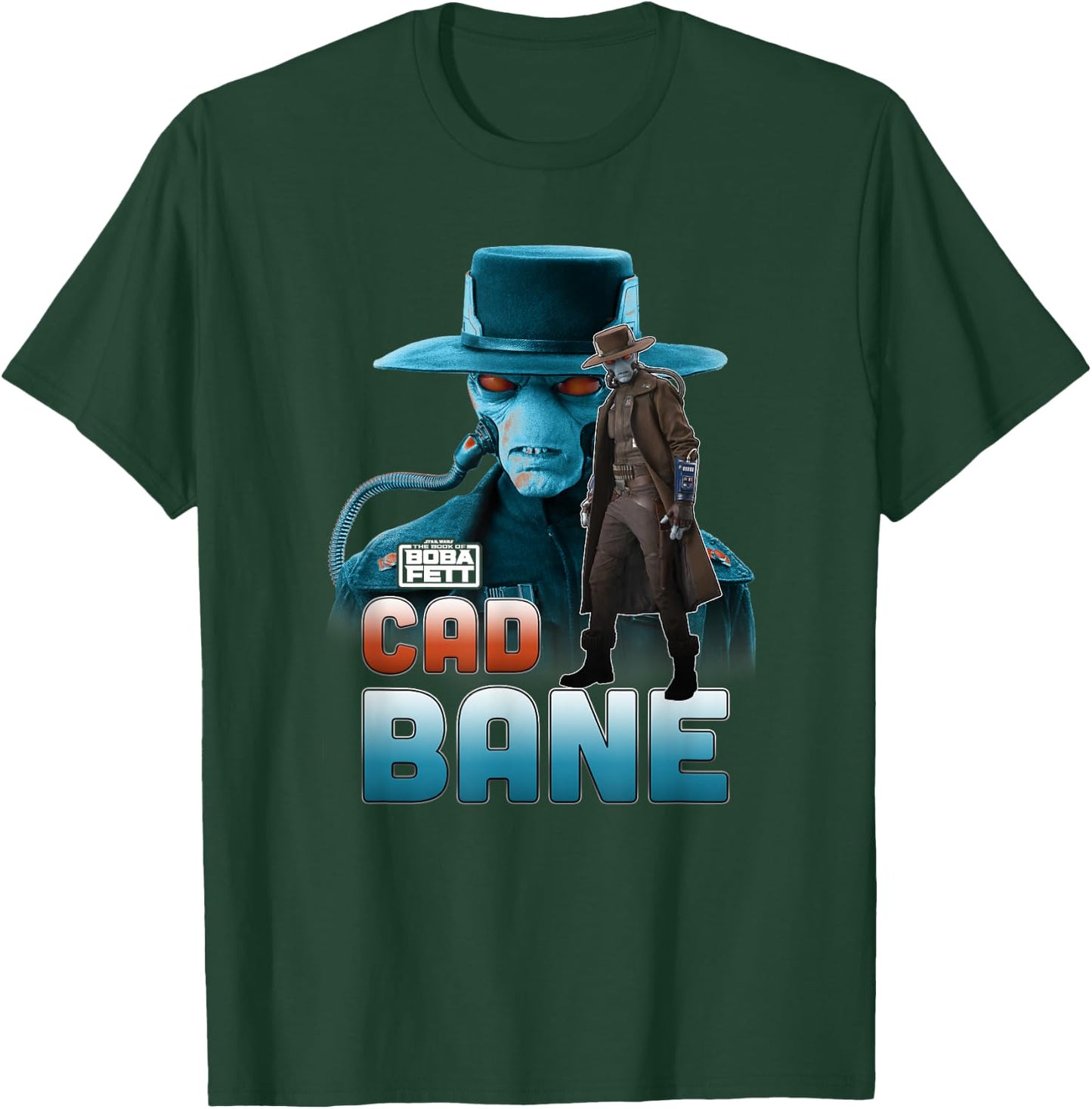 Star Wars The Book Of Boba Fett Cad Bane Character poster T-Shirt - T-Shirt | Forest