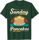 Its Sunday Time For Pancakes And Jesus Pancake Maker Syrup T-Shirt - T-Shirt | Forest
