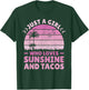 Taco & Sunshine Lover Just A Girl Who Loves Sunshine & Tacos T-Shirt - T-Shirt | Forest