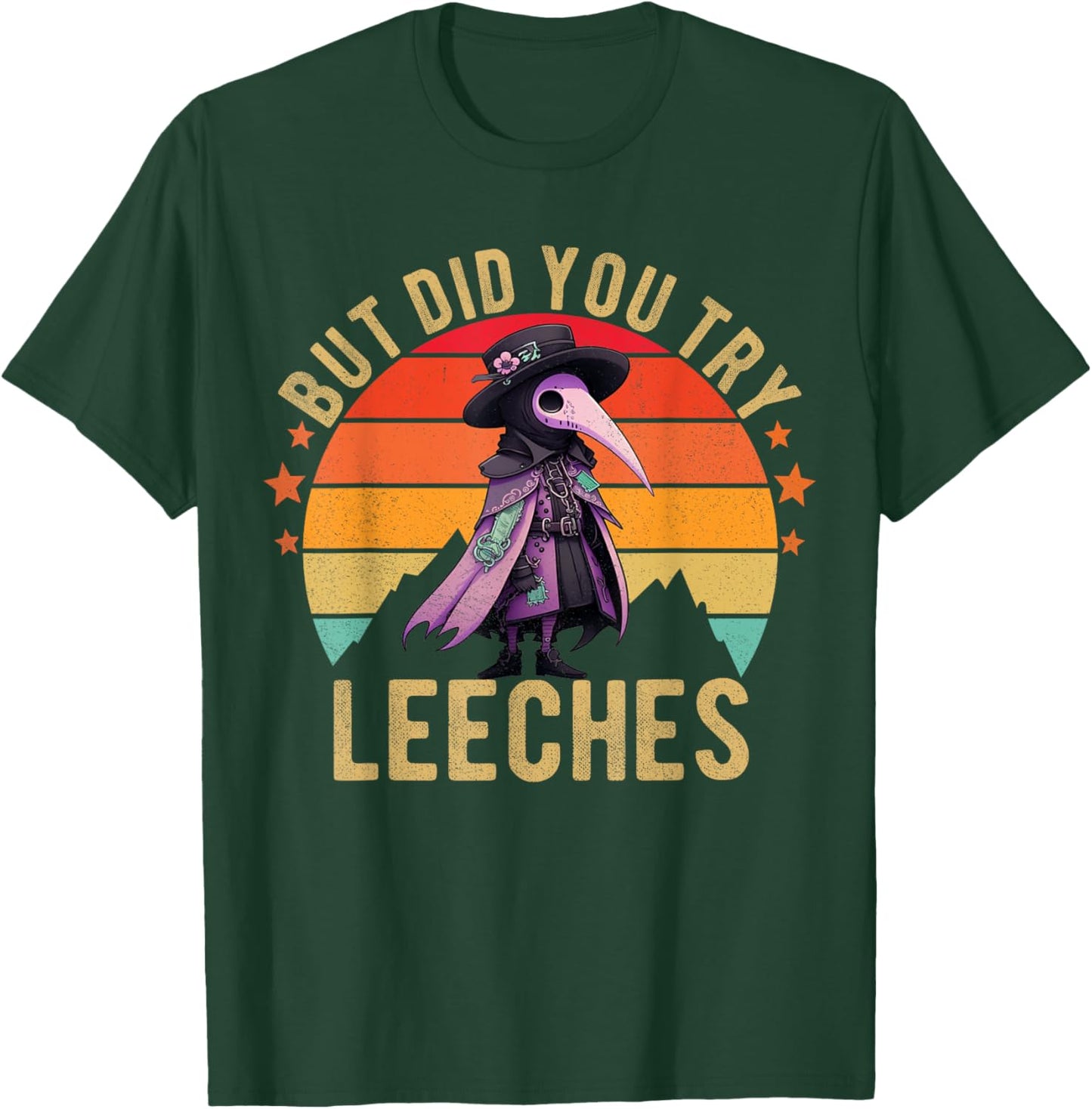 But did you try Leeches Plague Doctor Mask Kawaii Menhera T-Shirt - T-Shirt | Forest