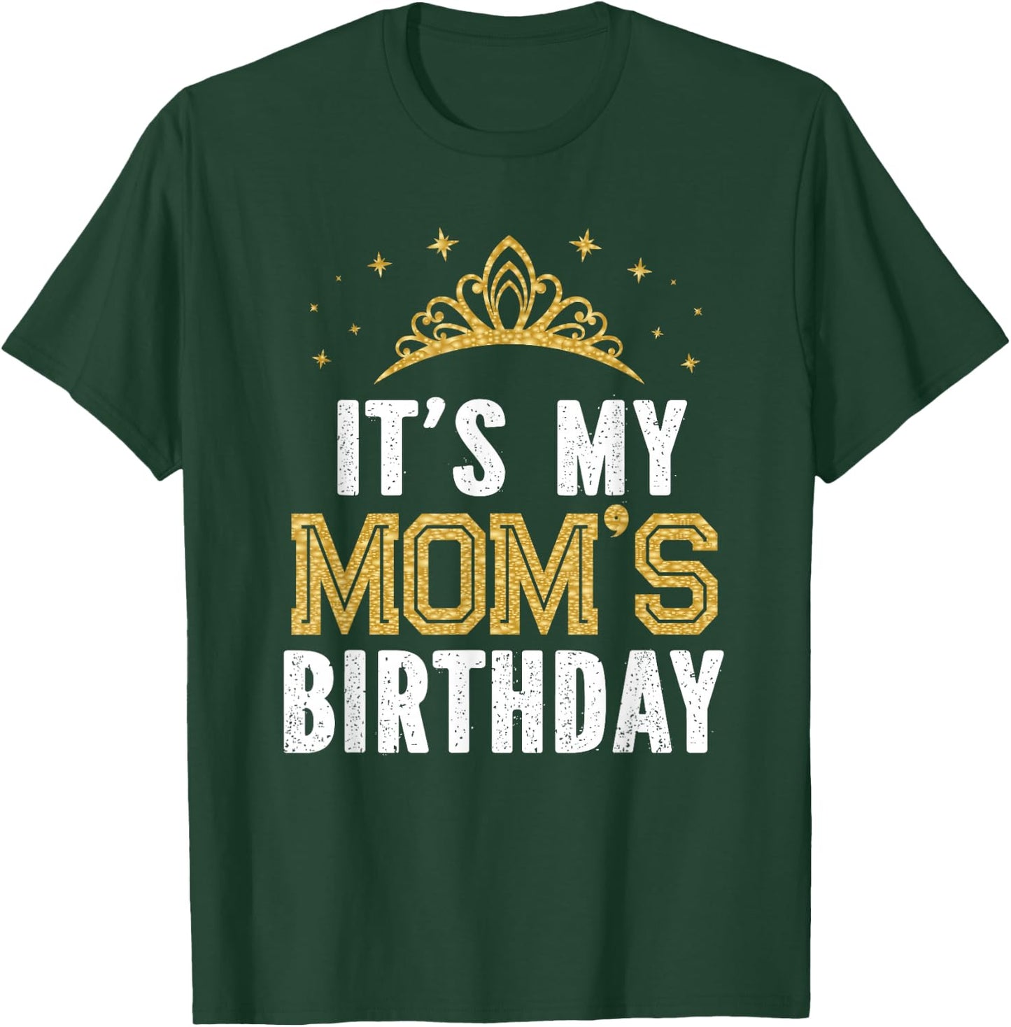 It's My Mom's Birthday Party Family Matching T-Shirt - T-Shirt | Forest