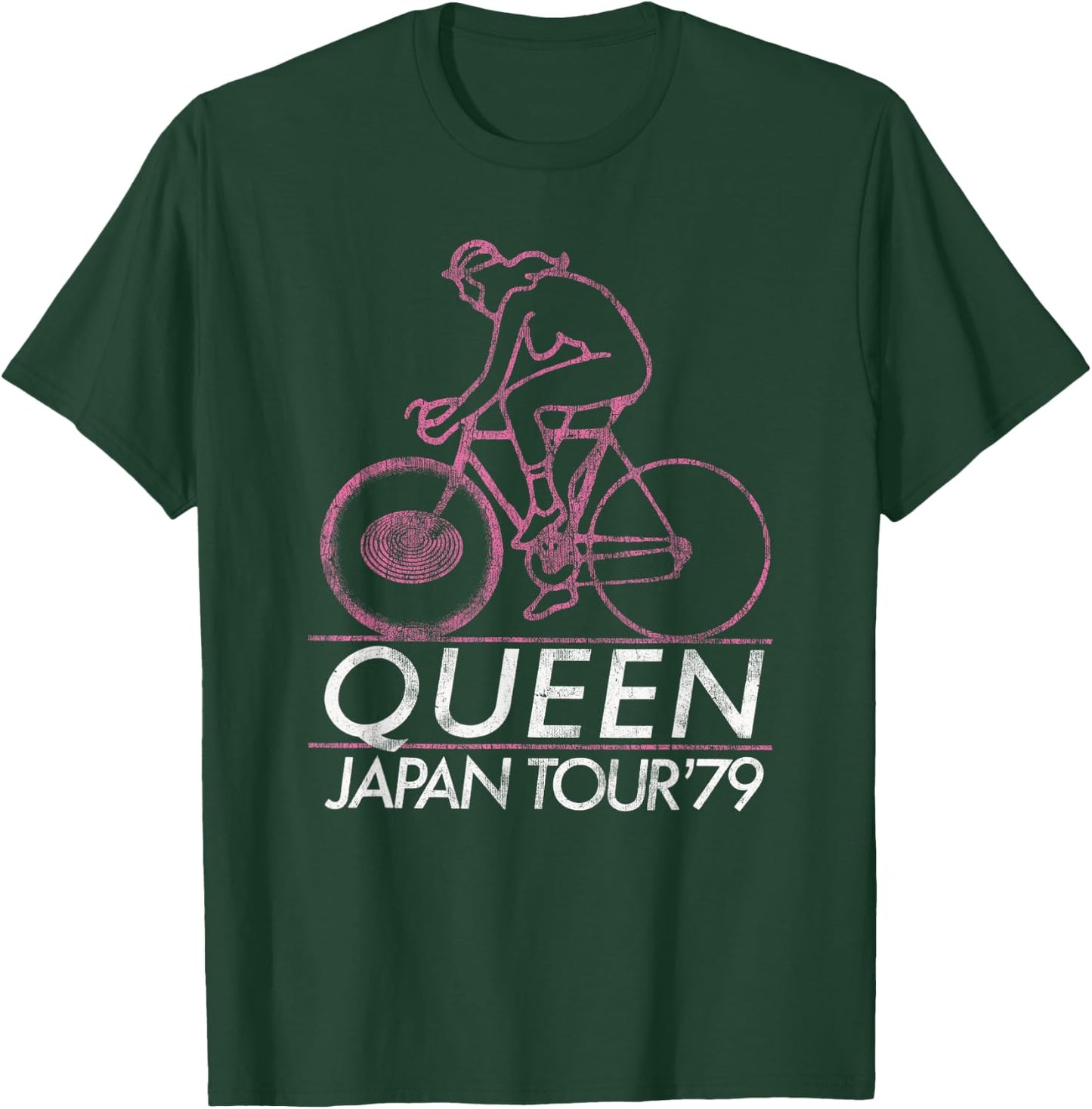 Official Queen Japan Tour 1979 T-Shirt - T-Shirt | Forest