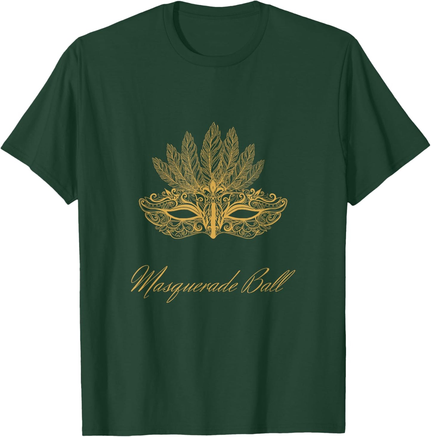 Masquerade Ball T-Shirt - T-Shirt | Forest