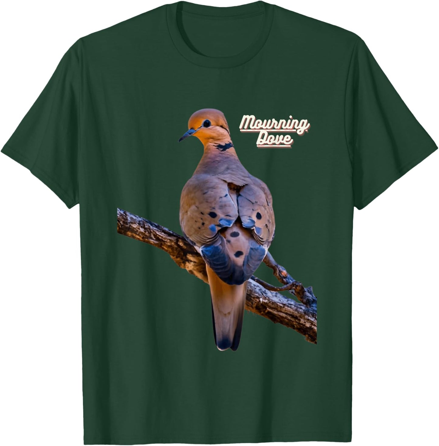Mourning Dove Bird Watchers Bird Lovers T-Shirt - T-Shirt | Forest