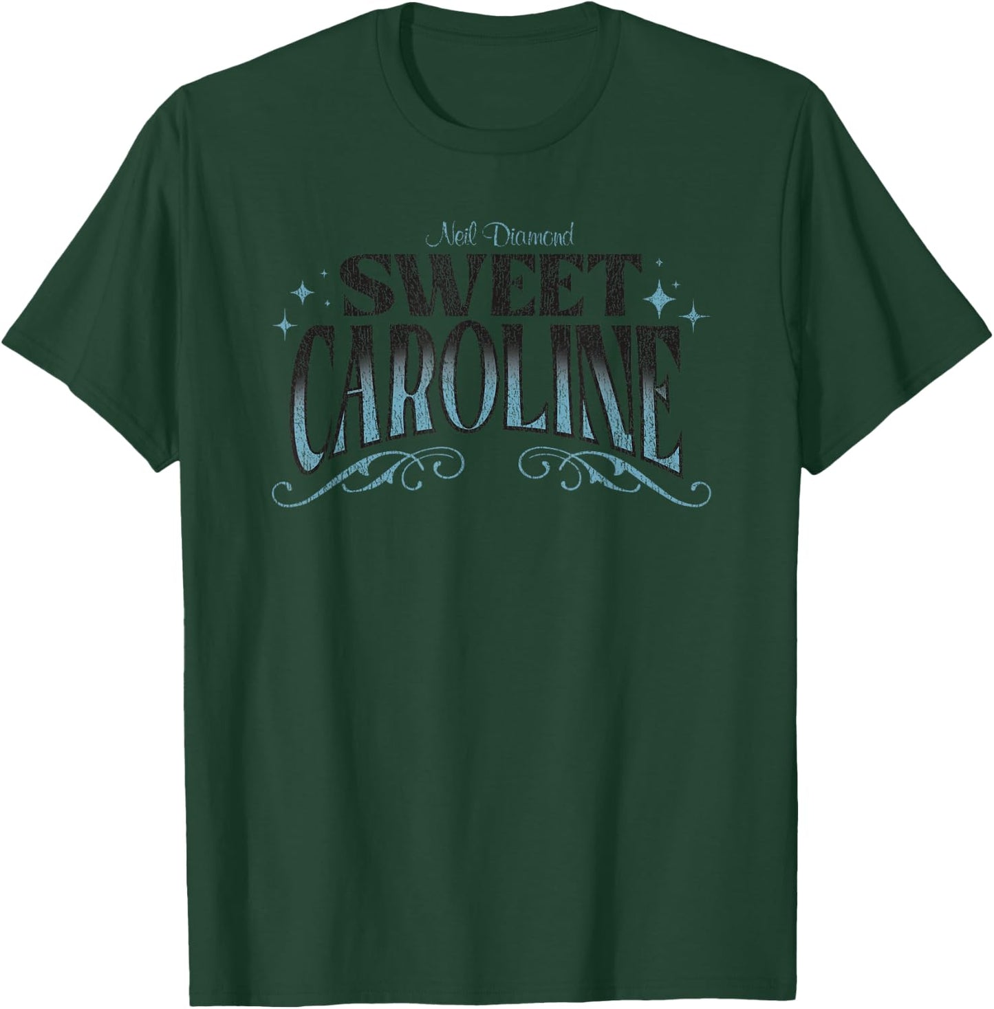 Official Neil Diamond Sweet Caroline T-Shirt - T-Shirt | Forest