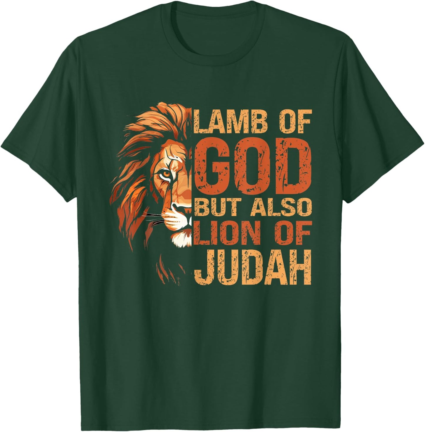 Lamb Of Got But Also Lion Of Judah T-Shirt - T-Shirt | Forest