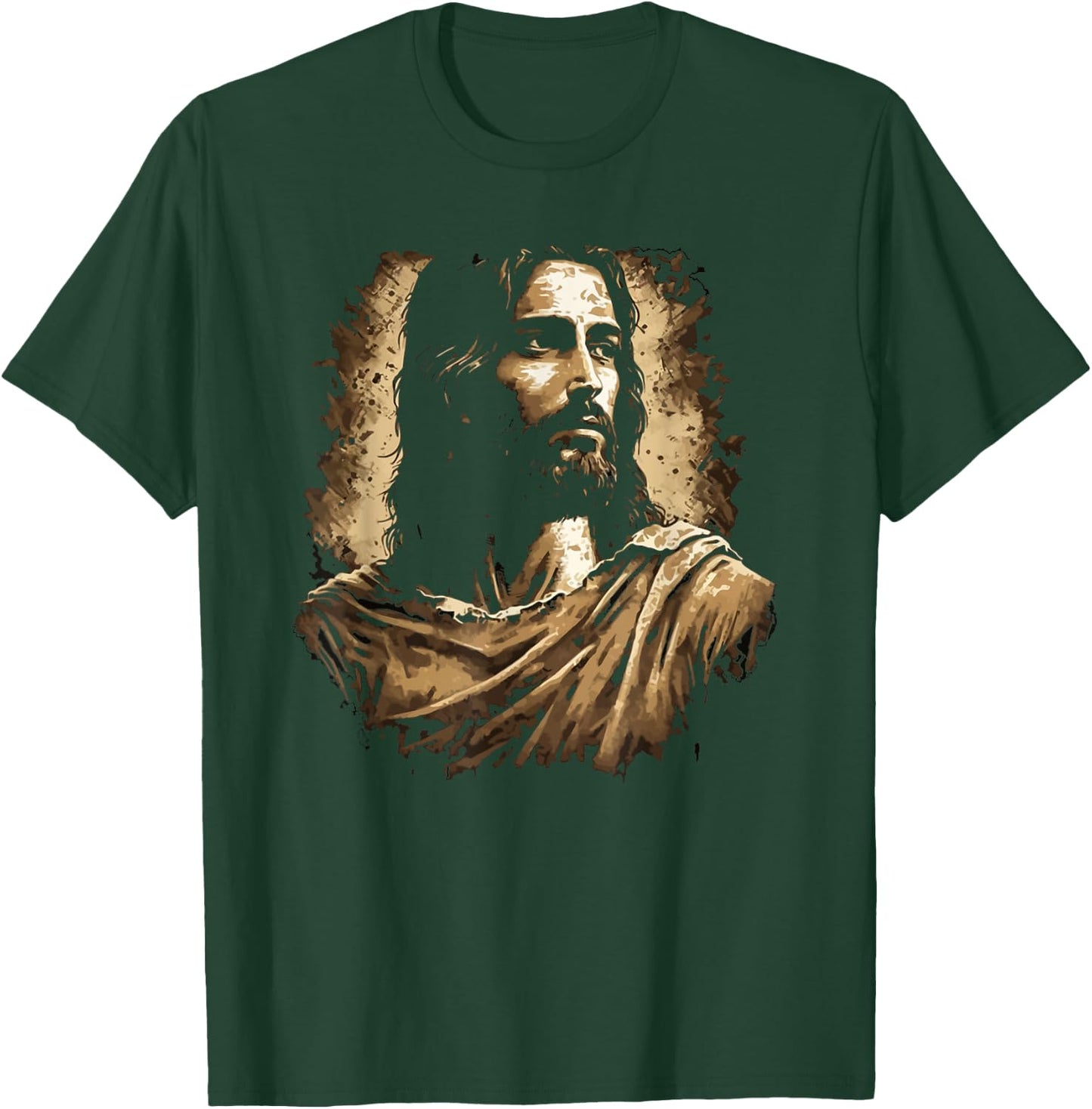 Jesus Christ Portrait T-Shirt - T-Shirt | Forest