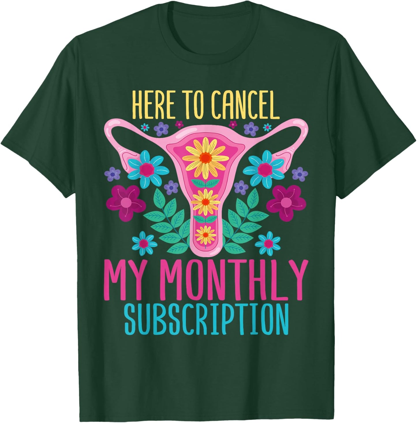 Uterus Removal - Hysterectomy Surgery Recovery Survivor T-Shirt - T-Shirt | Forest