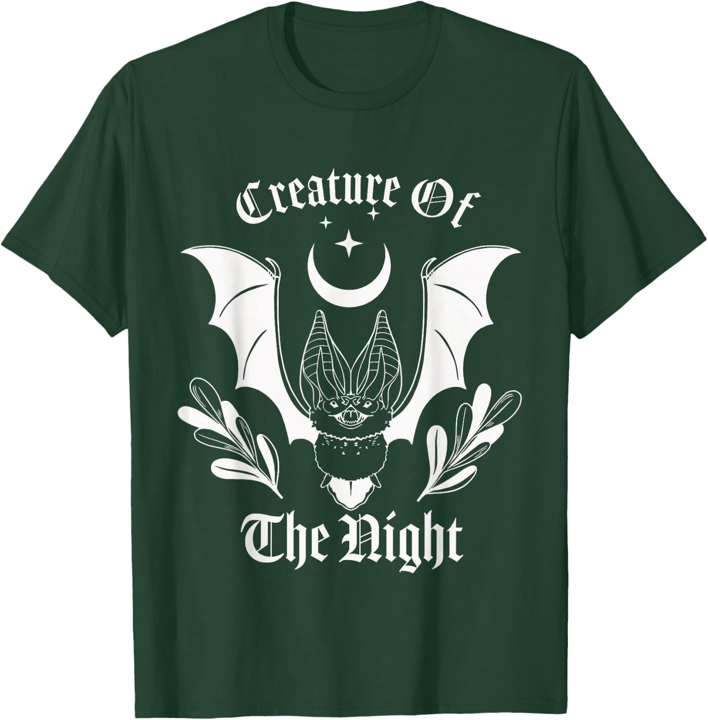 Creature of the Night - Vampire Bat T-Shirt - T-Shirt | Forest