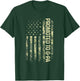 Promoted To G-Pa Camo American Flag Father's Day T-Shirt - T-Shirt | Forest
