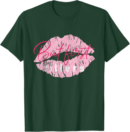 But First Fillers Vintage Lip Injections Nurse Injector - Black, Small T-Shirt - T-Shirt | Forest