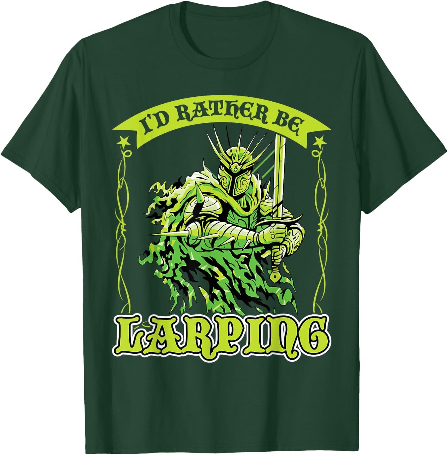 I'd Rather Be Larping T-Shirt - T-Shirt | Forest