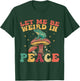 Let Me Be Weird In Peace Cute Goblincore Frog T-Shirt - T-Shirt | Forest