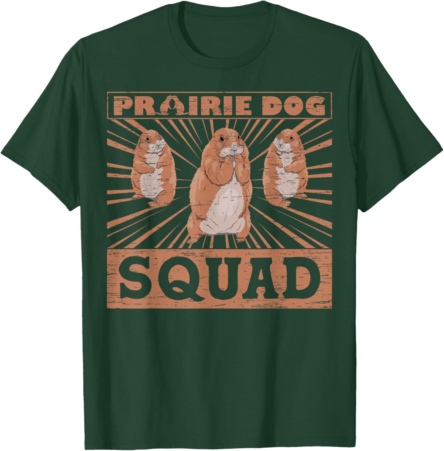 Prairie Dog Squad - Funny Prairie Dog T-Shirt - T-Shirt | Forest