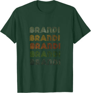 Love Heart Brandi Grunge/Vintage Style Black Brandi T-Shirt - T-Shirt | Forest
