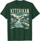 Ketchikan Alaska AK Vintage Graphic Salmon Capital Fishing T-Shirt - T-Shirt | Forest