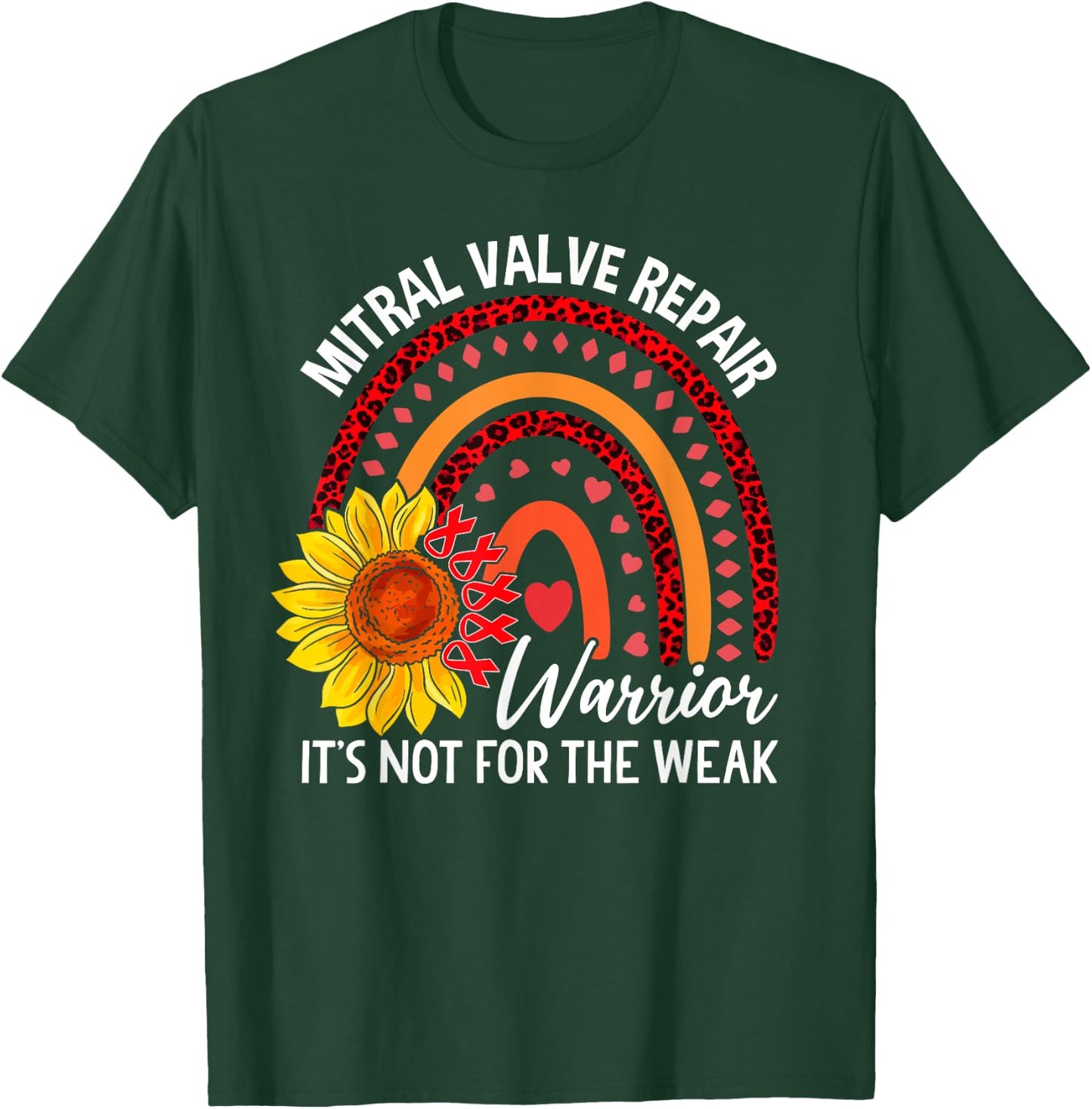 Mitral Valve Repair Shirts, Awareness Funny Gift T-Shirt - T-Shirt | Forest