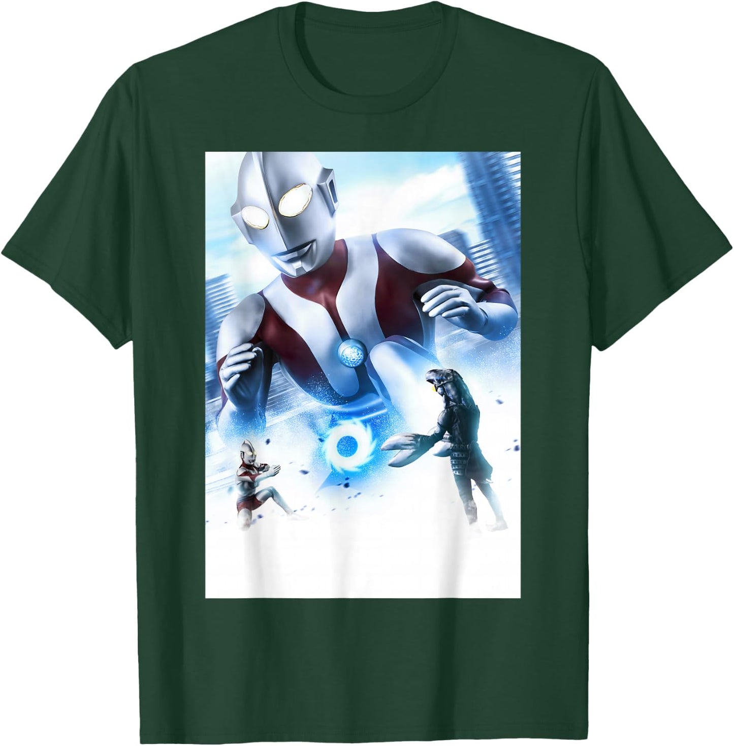 The First 1966 Ultraman Poster Visual Design A T-Shirt - T-Shirt | Forest