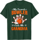 My Favorite Bowler Calls Me Grandma Bowling Mother's Day T-Shirt - T-Shirt | Forest