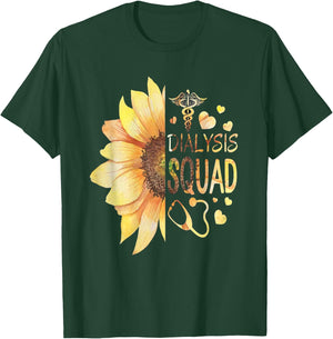 Dialysis Technician Nephrology Kidney Nurse T-Shirt - T-Shirt | Forest
