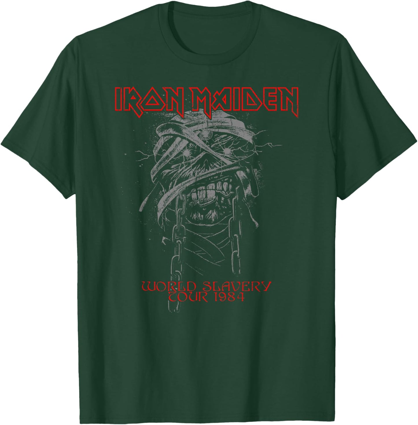 Iron Maiden - World Slavery 1984 T-Shirt - T-Shirt | Forest