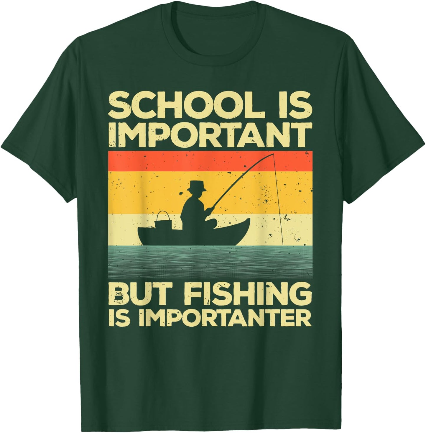 Cool Fishing Women Bass Fishing Fisherman Fish Trout T-Shirt - T-Shirt | Forest
