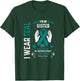 Ovarian Cancer Warrior Support I Wear Teal For Sister In Law T-Shirt - T-Shirt | Forest
