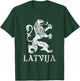 Latvija Latvia Lion Symbol Latvian Pride T-Shirt - T-Shirt | Forest