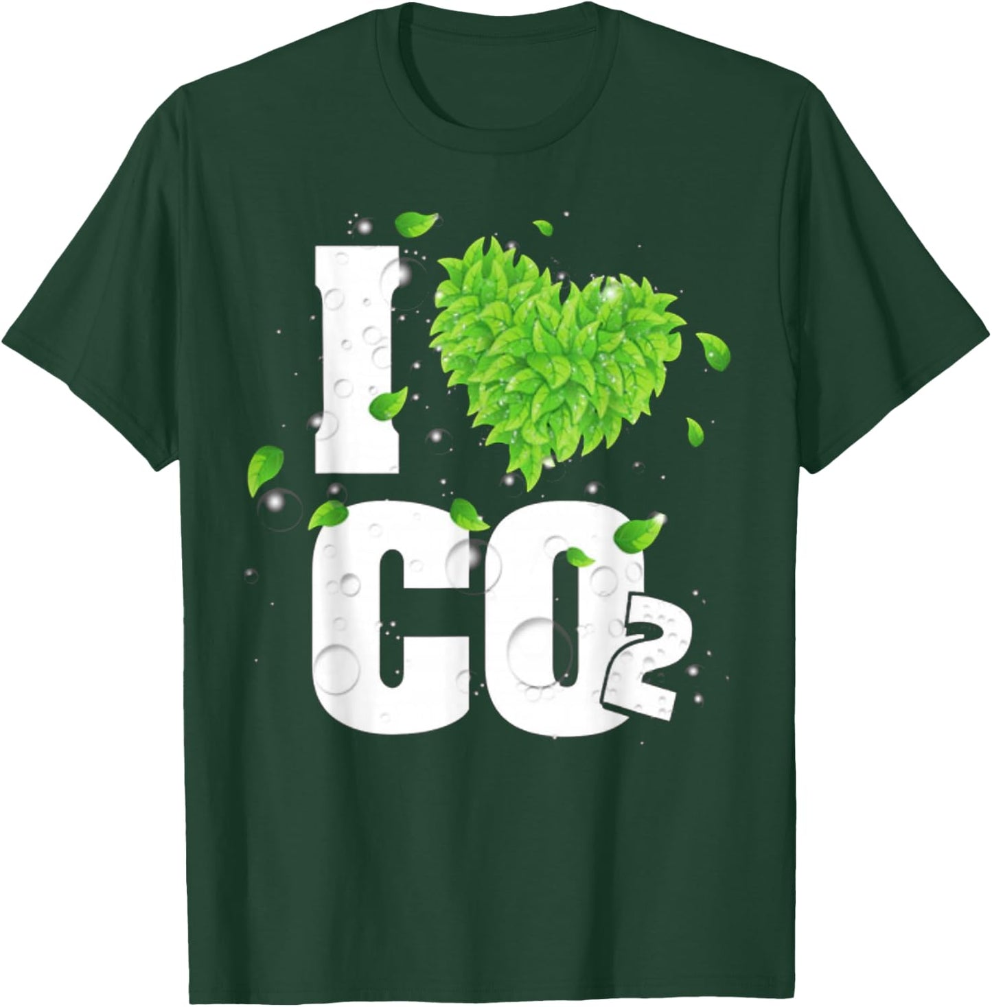 I Love Co2 Air for Plants Carbon Dioxide T-Shirt - T-Shirt | Forest