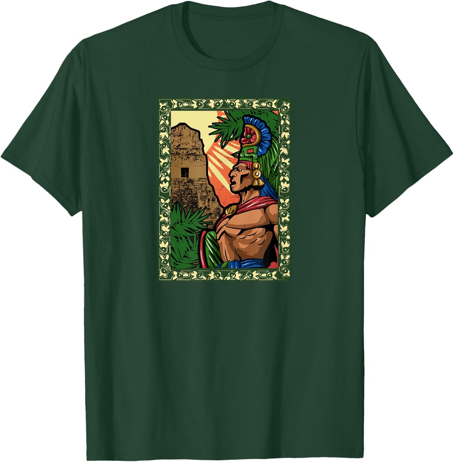 Guatemala Proud Hispanic Guate Guatemalan Tecun Uman T-Shirt - T-Shirt | Forest