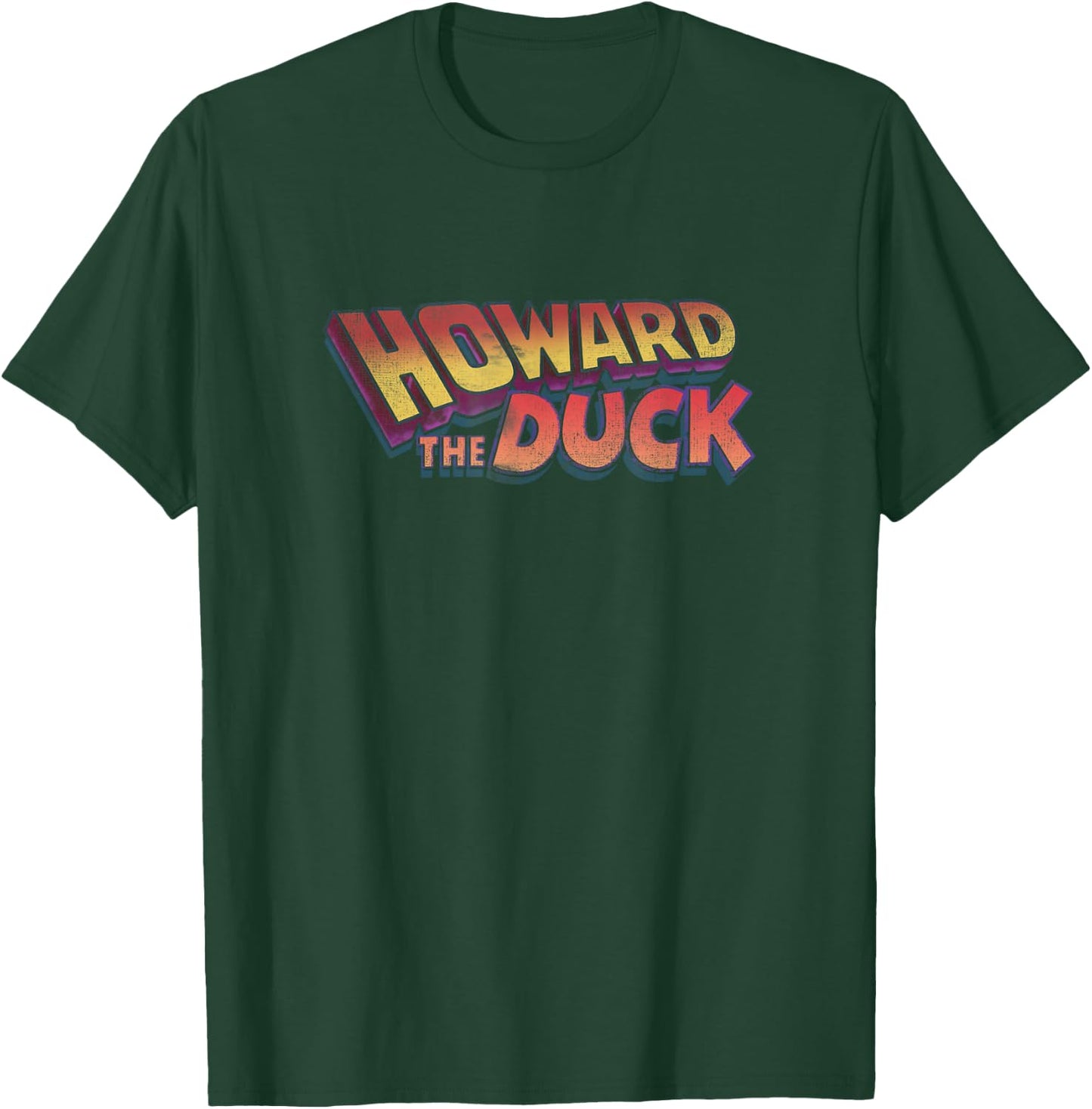 Marvel Comics Retro Classic Howard The Duck Vintage Logo T-Shirt - T-Shirt | Forest