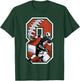 I'm 8 Years Old Football Player 8th Birthday Boys Kids T-Shirt - T-Shirt | Forest