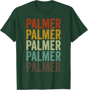 Palmer City Retro T-Shirt - T-Shirt | Forest