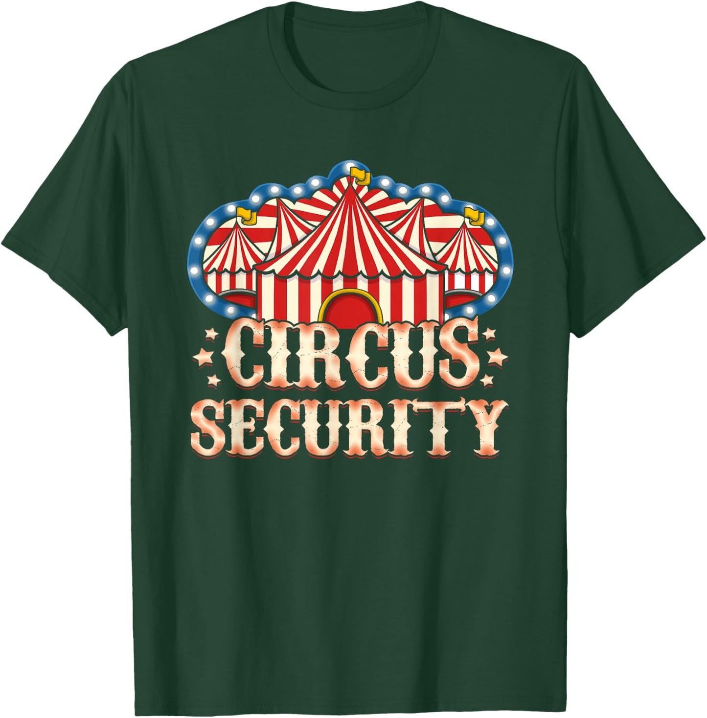Circus Party Gift Clown Lion Fire Ring Acrobat Funny T-Shirt - T-Shirt | Forest