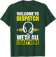 Dispatcher all crazy 911 emergency dispatch worker T-Shirt - T-Shirt | Forest